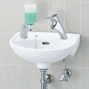リクシル LIXIL INAX 平付大形手洗器 水石けん入付 L-15Gセット